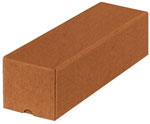 Tawny Textured Rib Horizontal Single Bottle Box